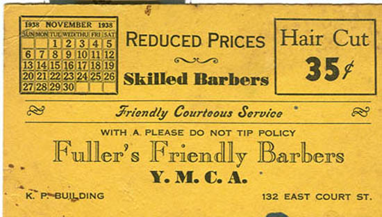 barber coupon